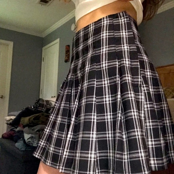 Plaid pleated tennis skirt - Picture 2 of 5